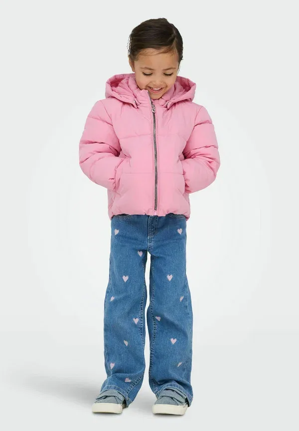 Пуховик kmgdolly puffer winter jacket Only Mini, морской розовый