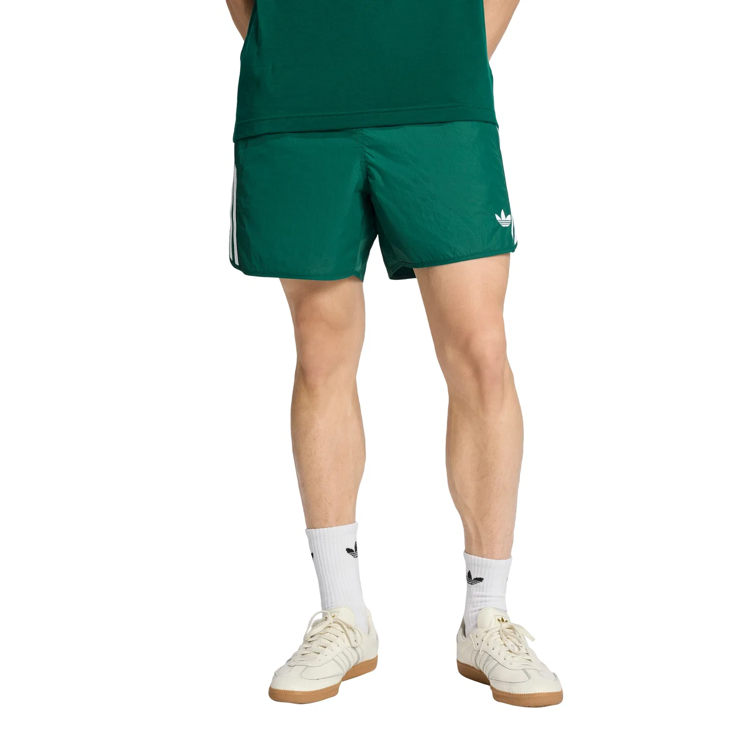 Мужские шорты Sprinter цвета Collegiate Green от Adidas — фото 4