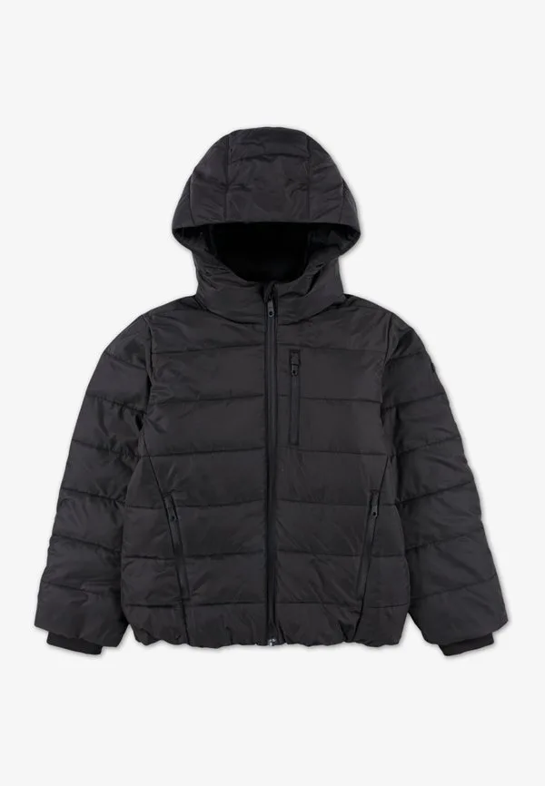 Зимняя куртка-пуховик средней плотности, Abercrombie & Fitch, Meteorite