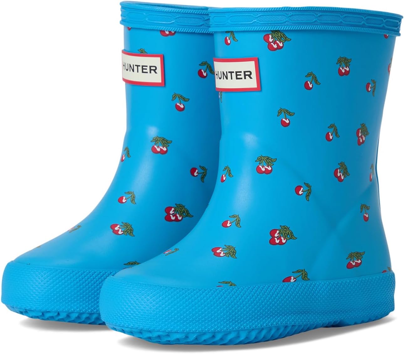 

Ботинки Hunter Kids First Classic Boot, цвет Medium Blue Cherry Multi