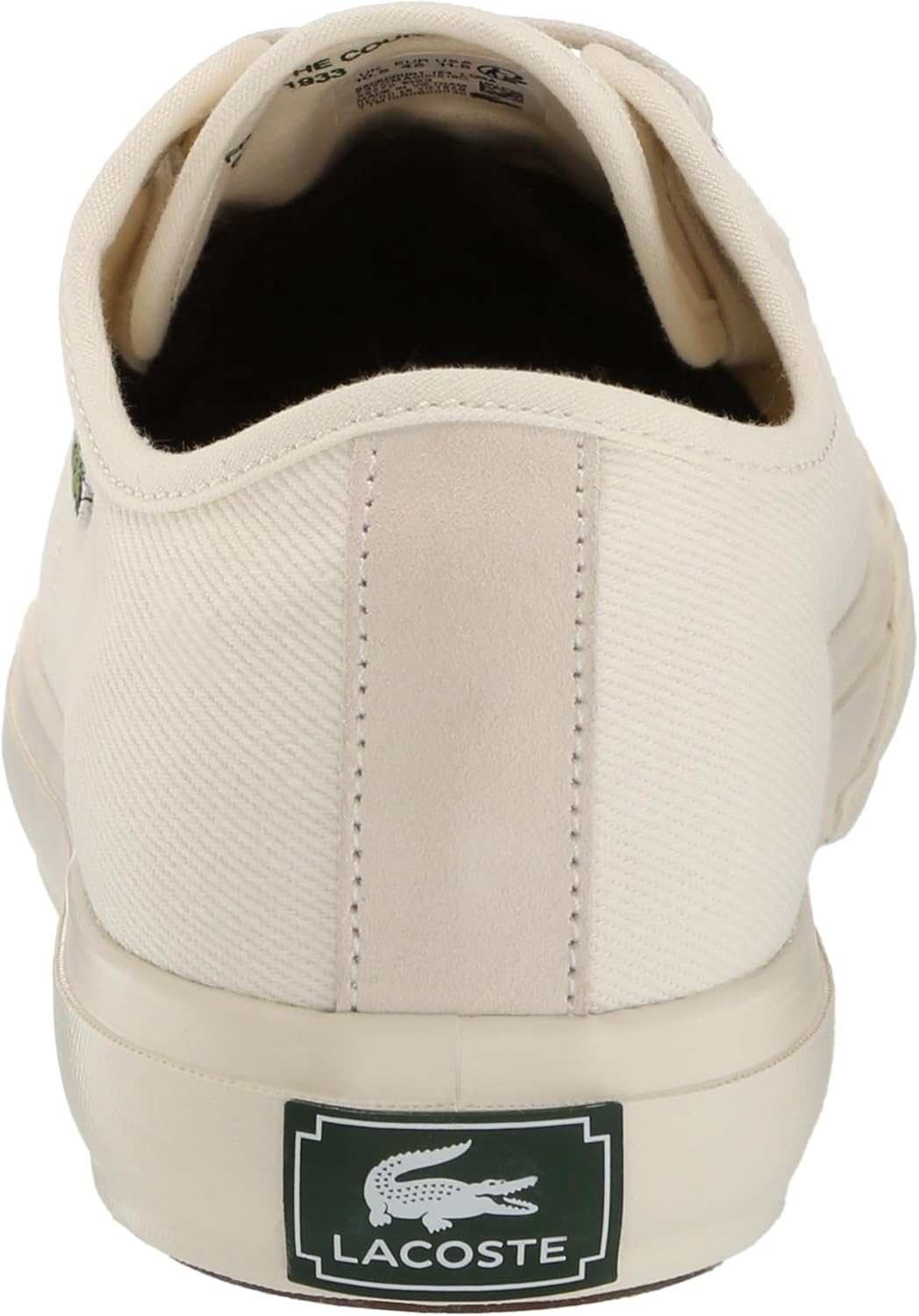 Мужские кроссовки Lacoste Backcourt, слоновая кость — фото 3