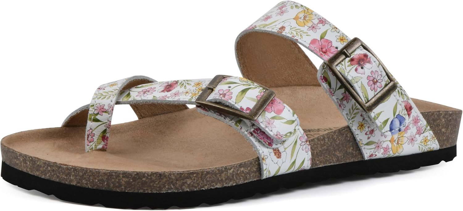 

Сандалии WHITE MOUNTAIN Gracie с анатомической стелькой, белый