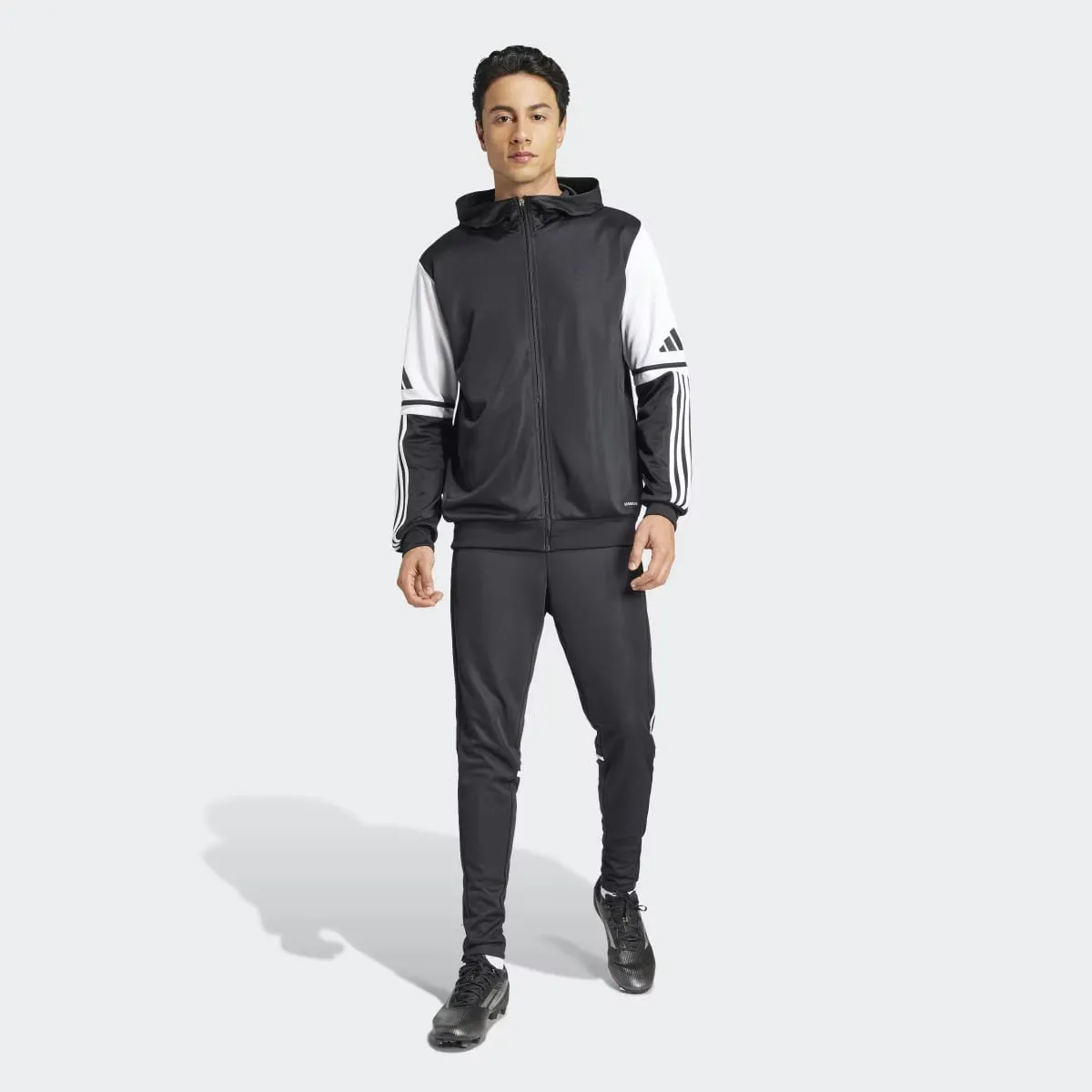 Мужская толстовка с капюшоном Squadra 25 Adidas, чёрный — фото 4