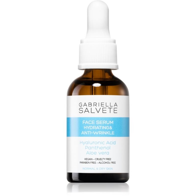 

Gabriella Salvete Face Serum Anti-wrinkle & Hydrating увлажняющая сыворотка против признаков старения 30 мл