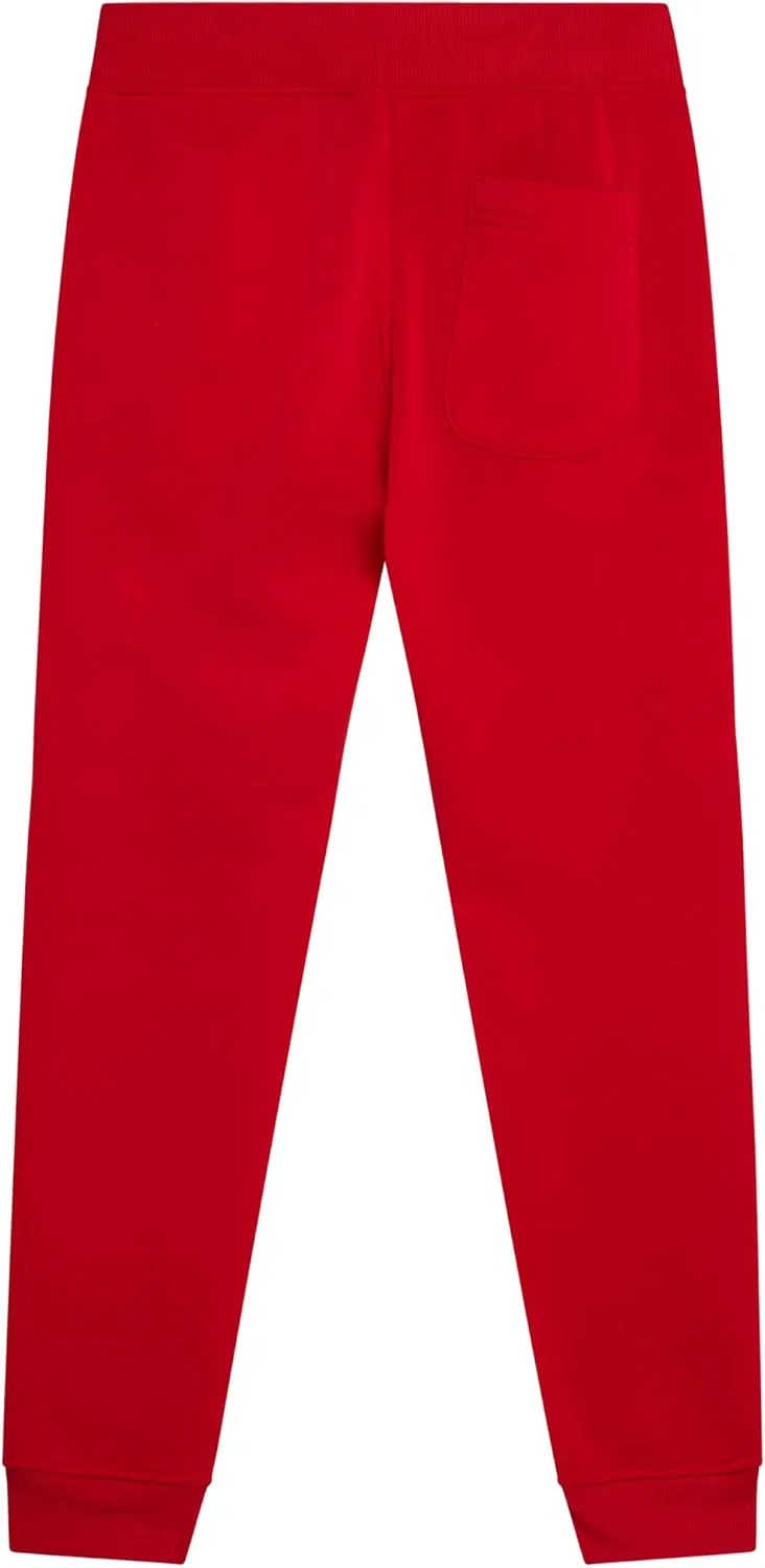 Спортивные брюки Southpole для мальчиков из флиса Active Basic, красный — фото 2