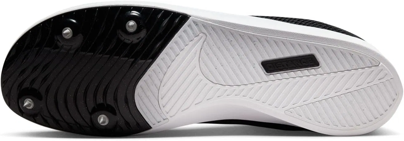 Мужские кроссовки Nike Zoom Rival Distance Trainers, Black Metallic Silver Dk Smoke Grey — фото 3