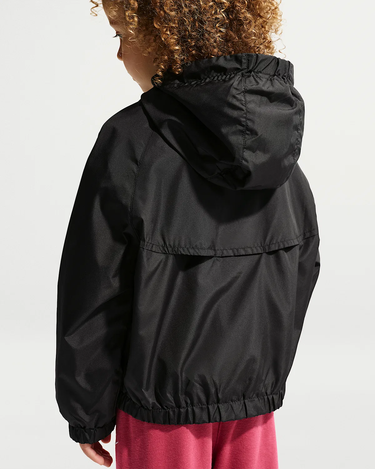 Детская ветровка Nike New Chevron Windrunner, Black — фото 2