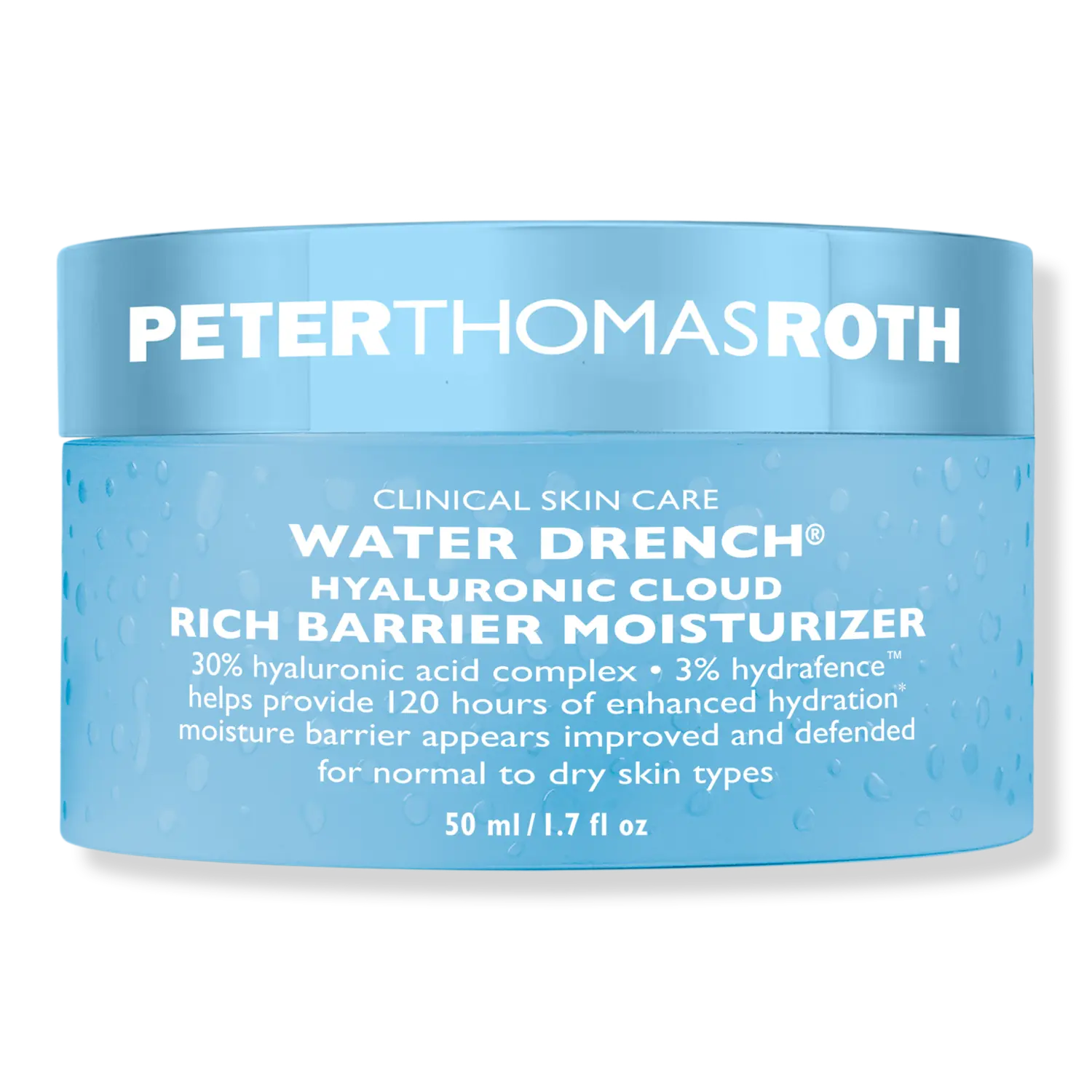 

Увлажняющий крем Water Drench Hyaluronic Cloud Rich Barrier Moisturizer Peter Thomas Roth