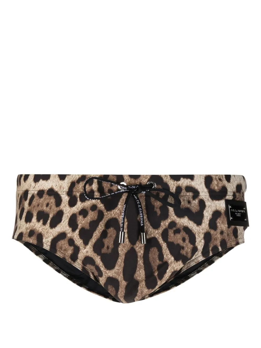 

Плавки с леопардовым принтом DOLCE & GABBANA, коричневый