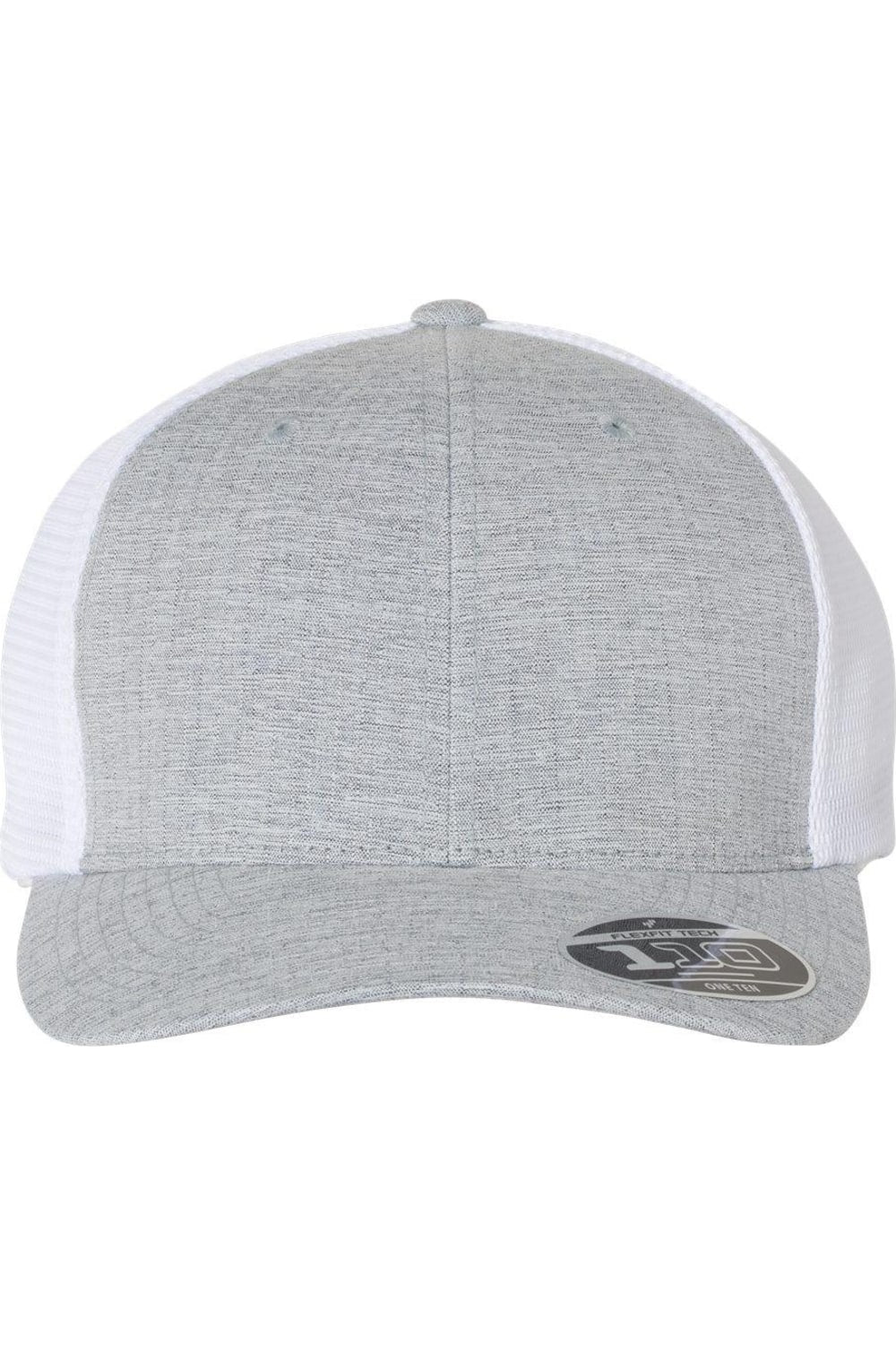 

Кепка Flexfit 110 Mesh-Back, цвет melange silver/ white