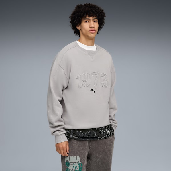 

Баскетбольная толстовка с круглым вырезом Hoopacalypse Puma, серый