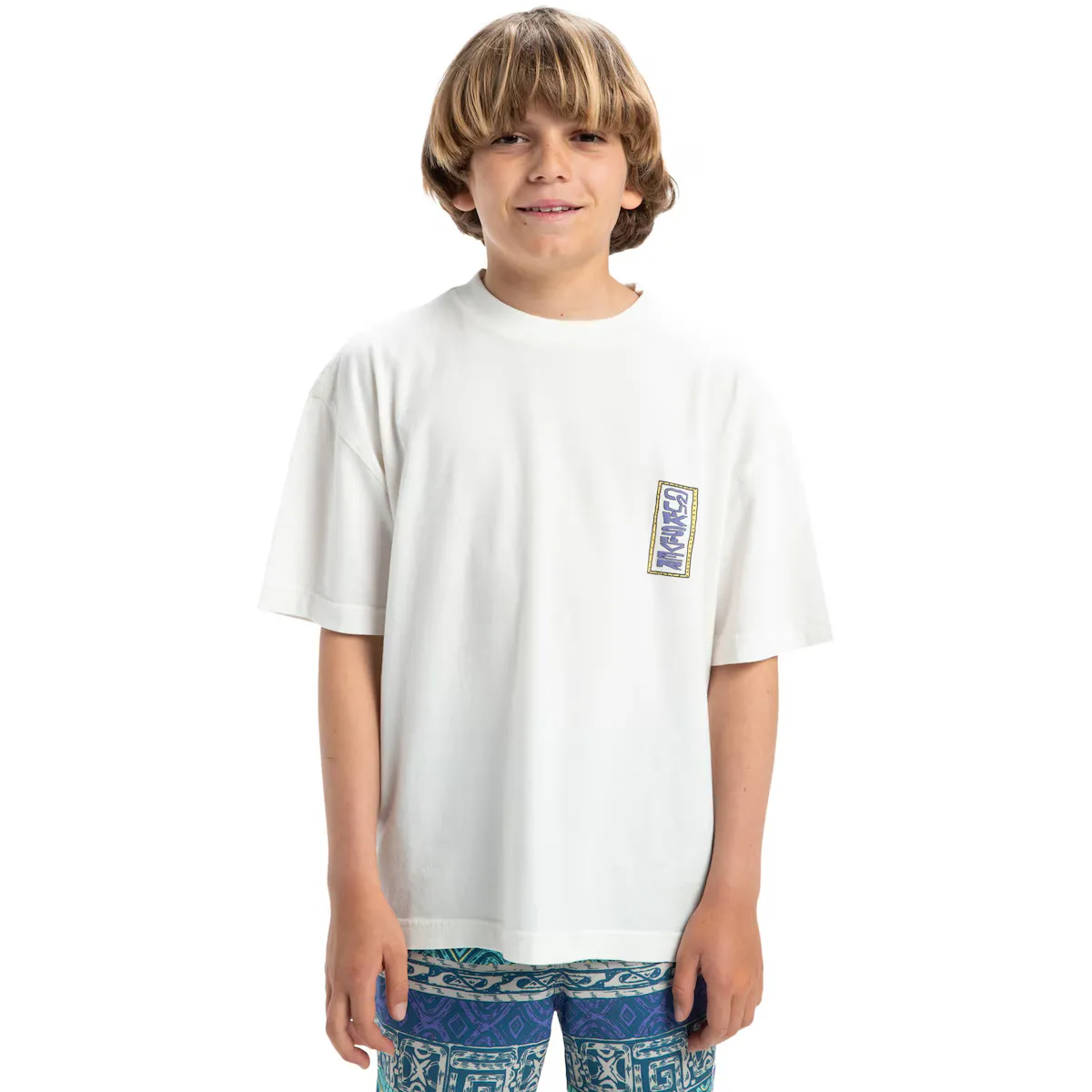 

Gh Qs Sunrise Bowl Quiksilver Детская футболка, белый