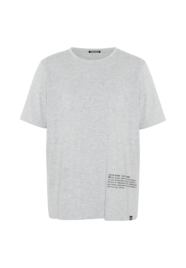 

Футболка с крутым принтом mbrc Chiemsee, серый