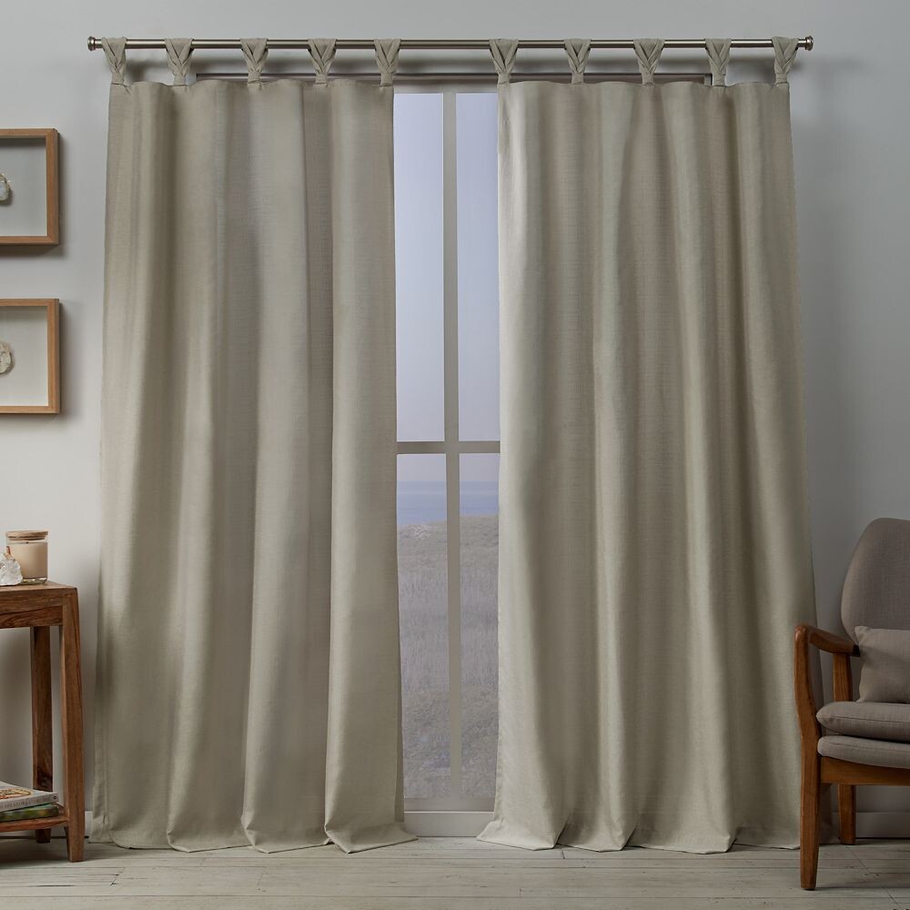

Эксклюзивные домашние льняные плетеные шторы Loha из 2 штук Exclusive Home, цвет Natural