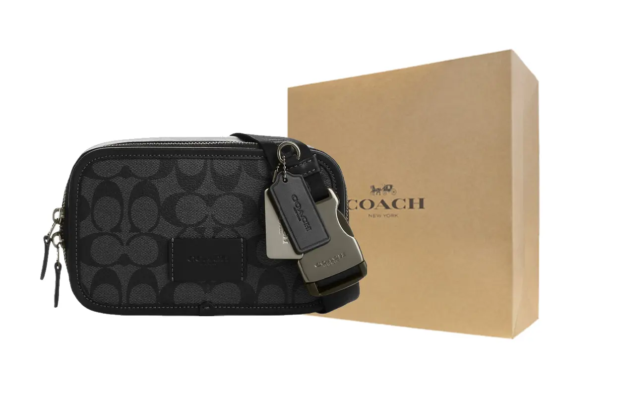

COACH Кожаная наплечная поясная сумка через плечо