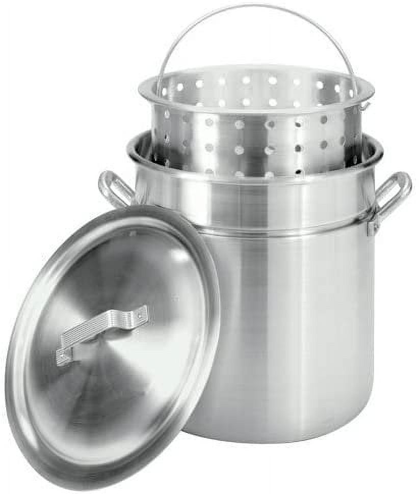 

Кастрюля-пароварка ALUM 42QT Bayou Classic, стальной