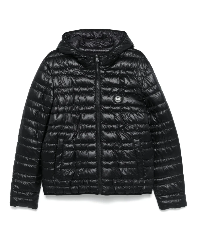 

Пуховик с капюшоном Michael Kors, черный