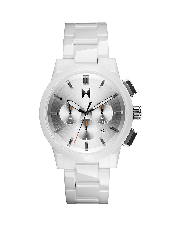 

II Ceramic Chronograph, 44 мм MVMT, серебряный
