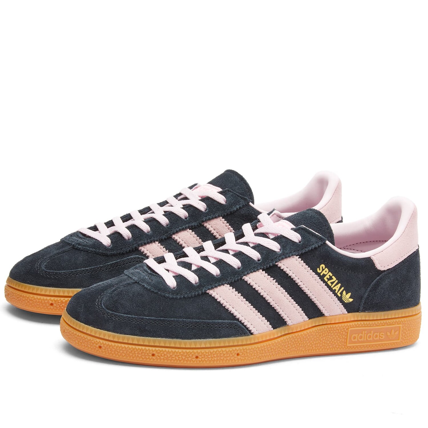 

Кроссовки Adidas Handball Spezial, цвет Core Black, Clear Pink & Gum, Серый, Кроссовки Adidas Handball Spezial, цвет Core Black, Clear Pink & Gum