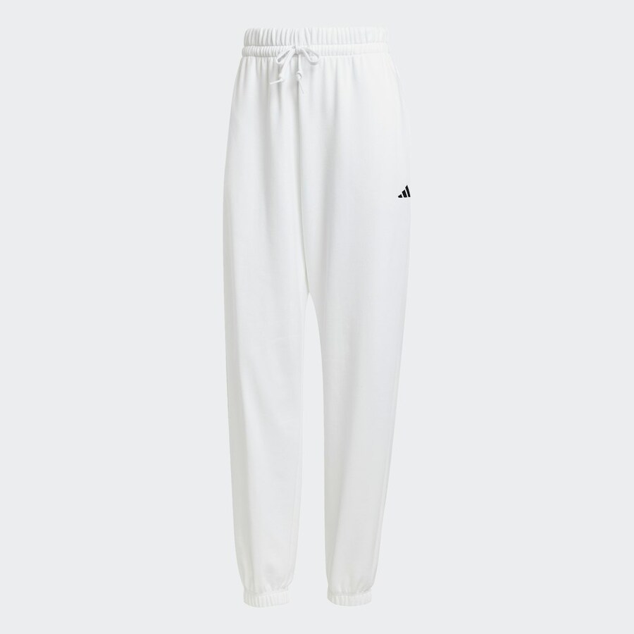 

Зауженные спортивные брюки ADIDAS SPORTSWEAR Essentials, белый