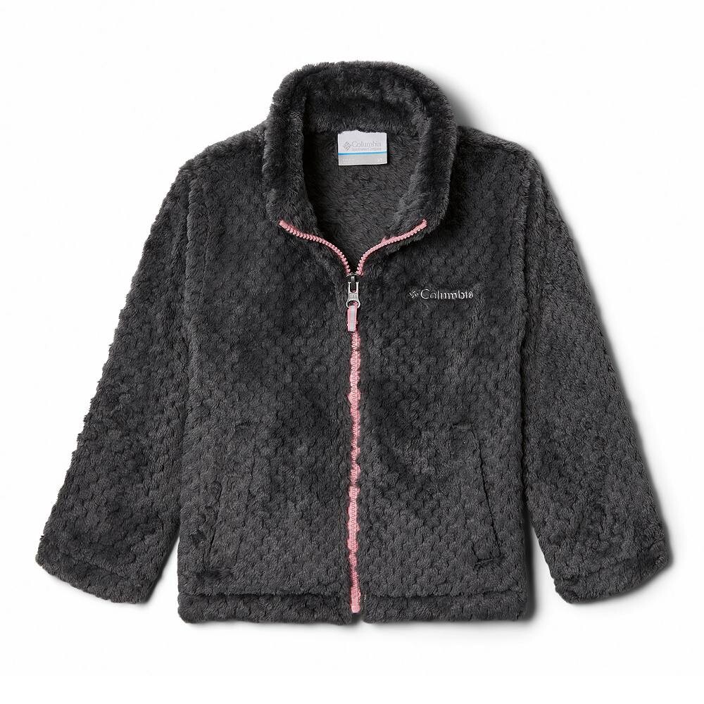 

Легкая куртка Columbia Fire Side из шерпы для маленьких девочек, цвет Shark