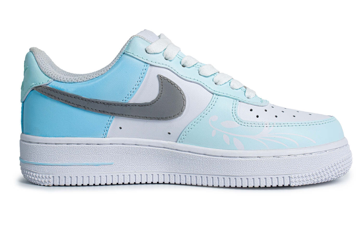 

Кроссовки Nike Air Force 1 Skateboarding Shoes Women's Low-top Blue/white/gray, голубой, Синий, Кроссовки Nike Air Force 1 Skateboarding Shoes Women's Low-top Blue/white/gray, голубой