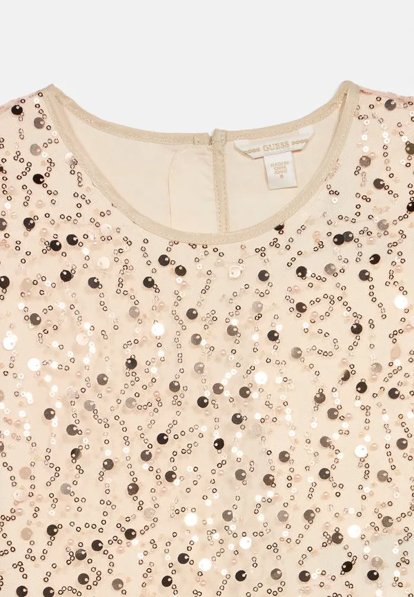 Блузка на пуговицах для церемонии Guess, Light Beige — фото 3