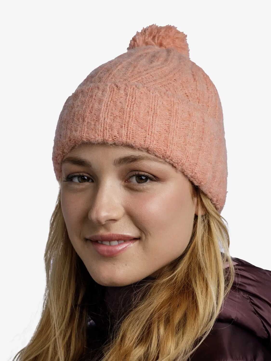 

Шапка Buff Knitted Hat, красный