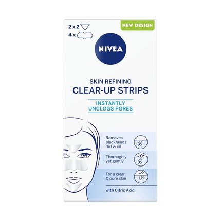 

Nivea Очищающие полоски Visage