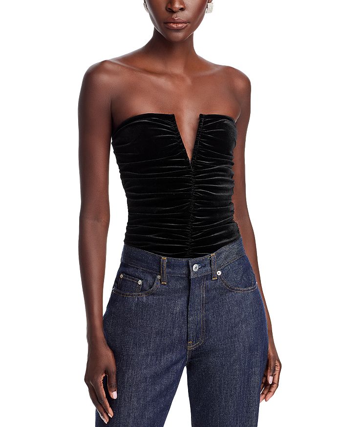 

Корсет Celio Velvet 4th & Reckless, черный