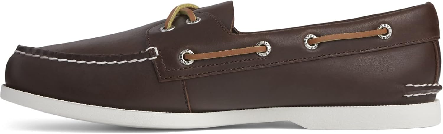 Мужские оригинальные лодочные туфли Sperry Plushwave, коричневый — фото 4