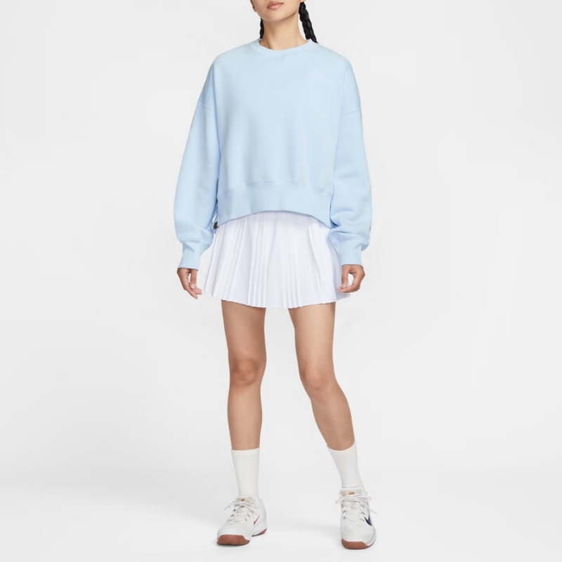 Толстовка Court Heritage женская Nike, синий — фото 4