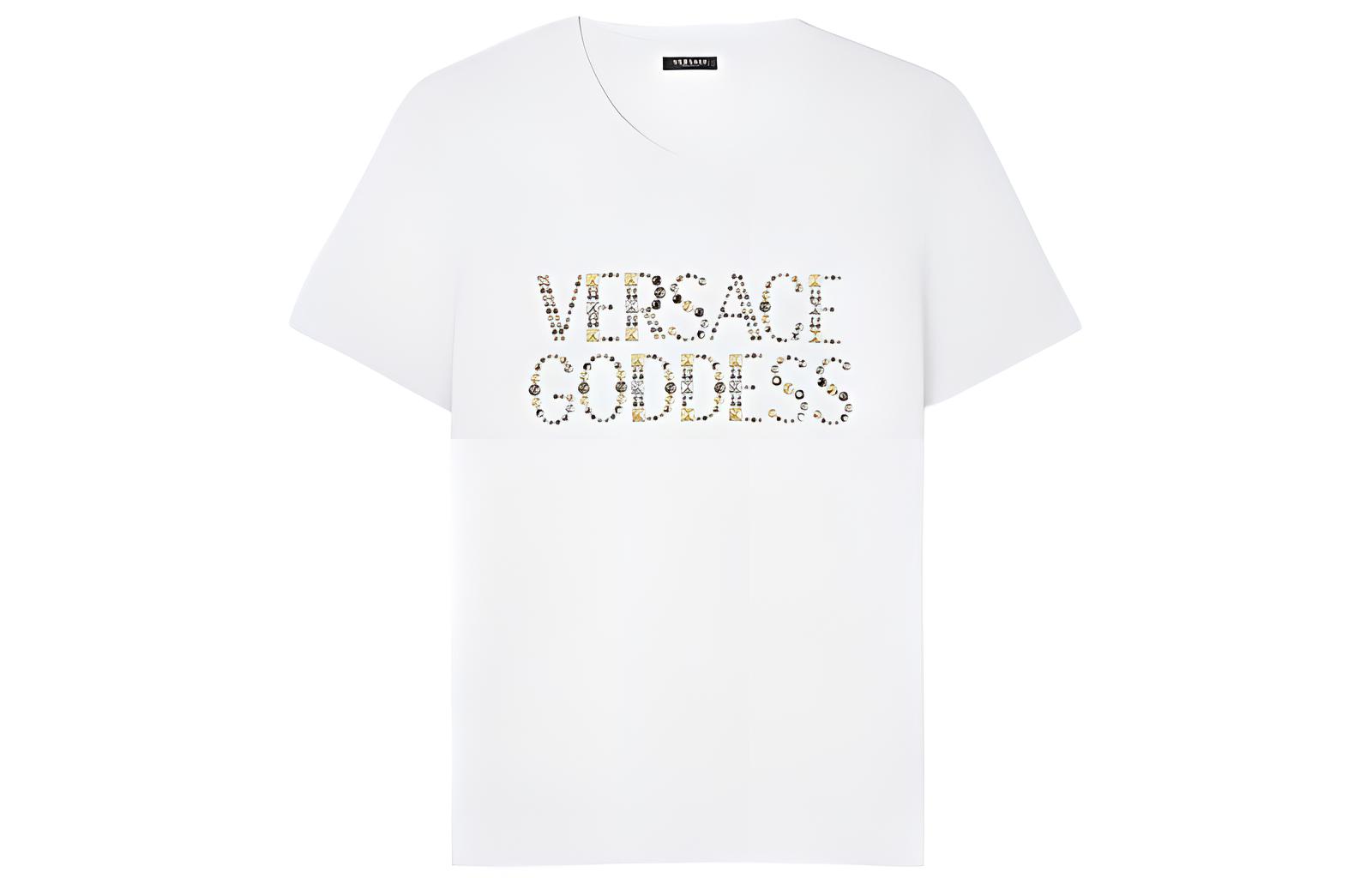 

VERSACE Футболка женская белые