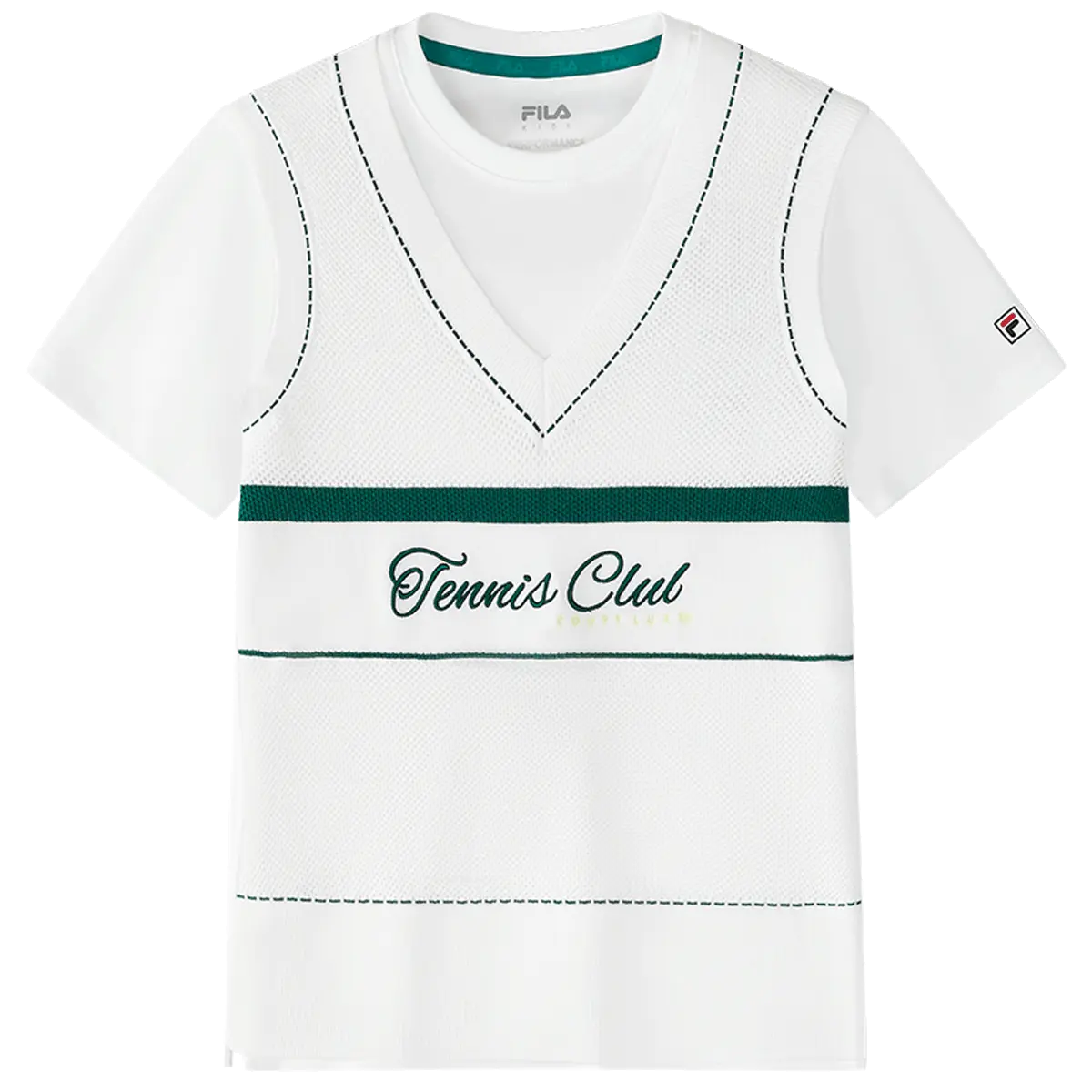 

FILA KIDS Футболка Jade White для детей 3-7 лет, Белый, FILA KIDS Футболка Jade White для детей 3-7 лет