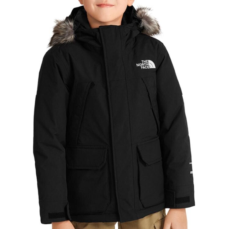 

Детские пуховики/жилеты The North Face, черный