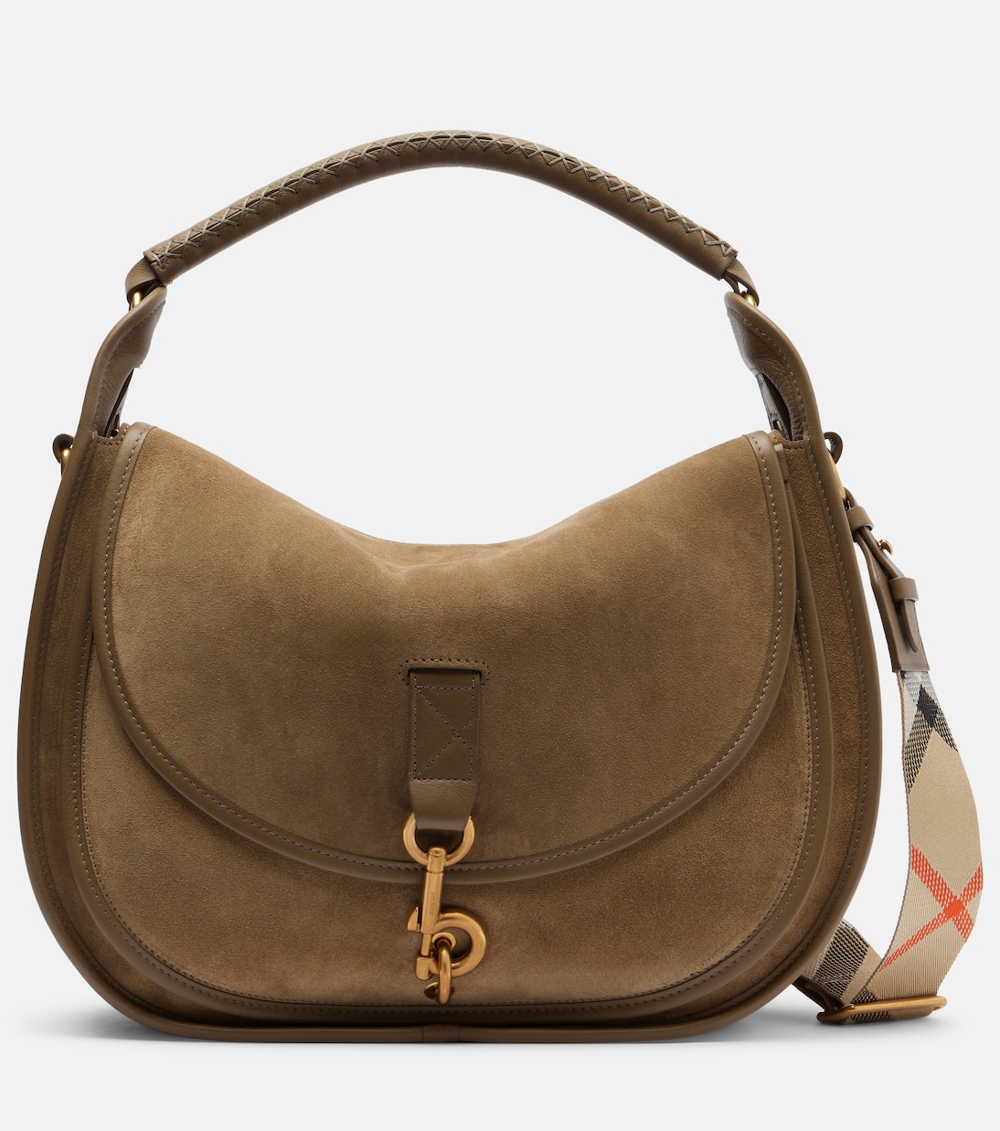 

Замшевая сумка через плечо Burberry, Sweep