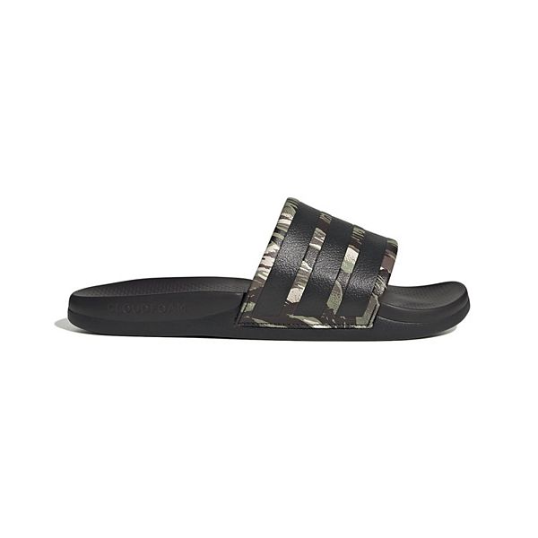 Сланцы Adilette Comfort 20 для мужчин Adidas, Black Aurora Coffee — фото 2
