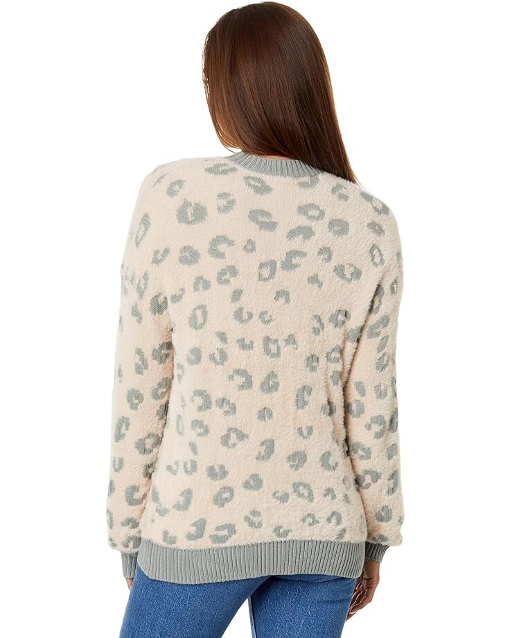 

Свитер Splendid Mal Leopard Sweater, цвет Olive Leopard