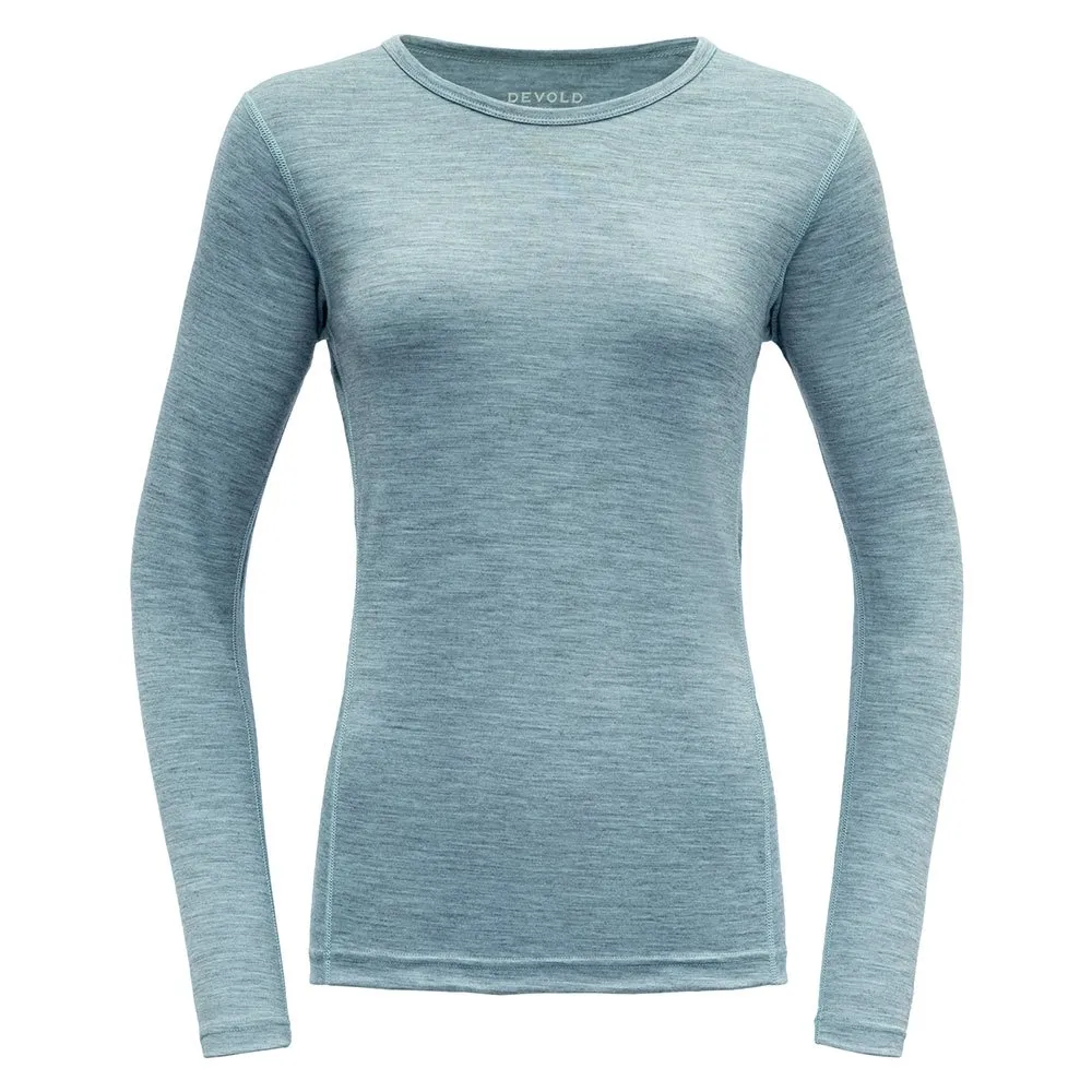 

Лонгслив DEVOLD OF NORWAY Breeze Merino 150, синий
