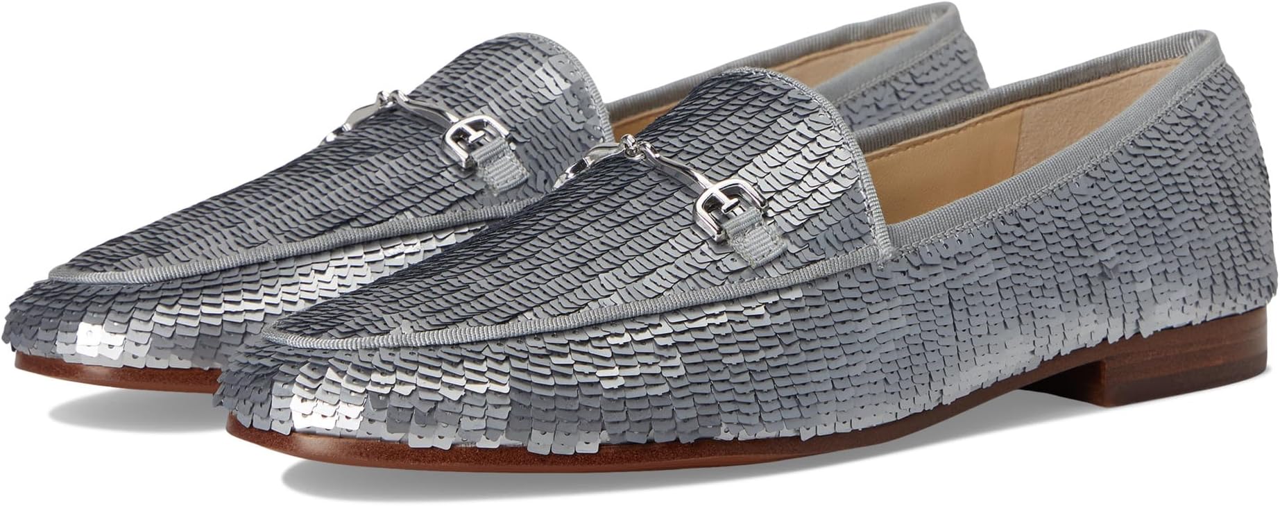Лоферы Sam Edelman Loraine Glamour, серебряный