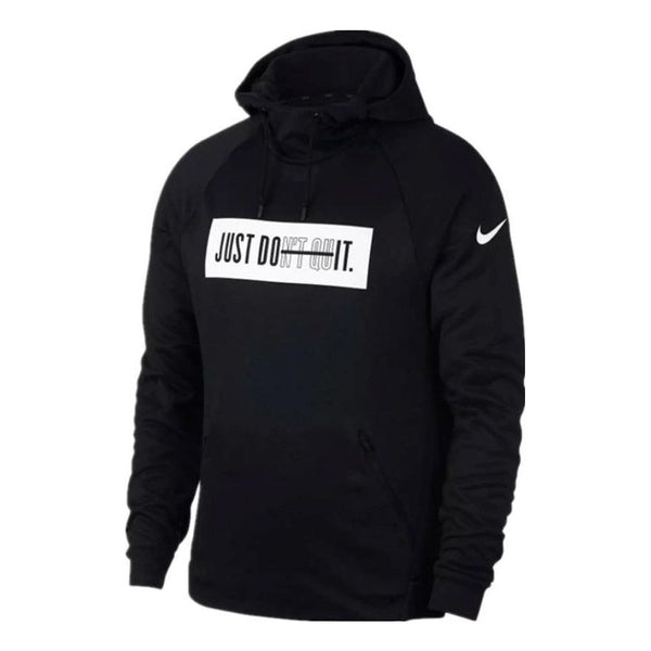 

Толстовка Nike Just Do It Logo Hoodie 'Black', черный