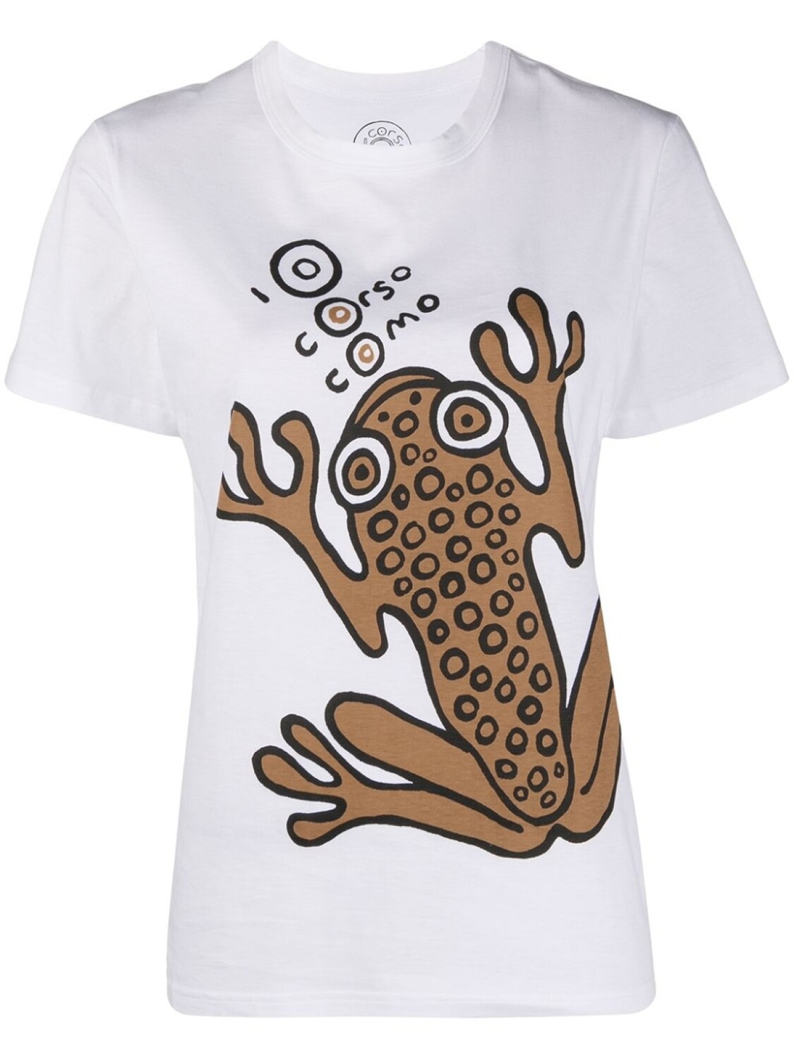 

Corso Como футболка с графичным принтом, белый