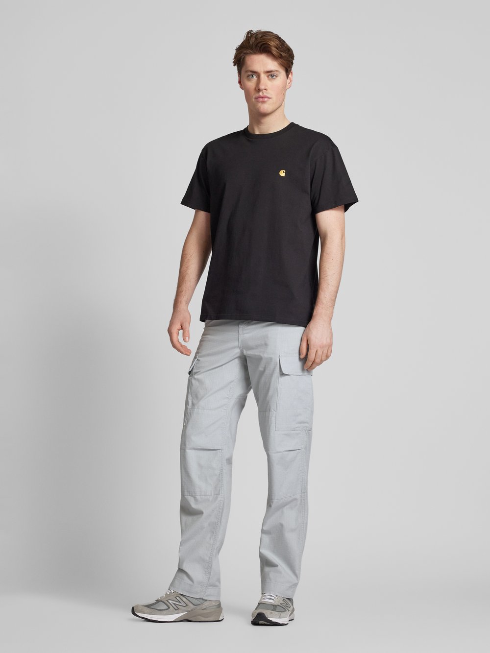 

Брюки карго с карманами модель 'JET' Carhartt Work In Progress, светло-серый