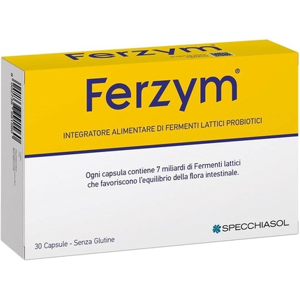 

Specchiasol Ferzym Пищевая добавка 30 капсул Levandiet