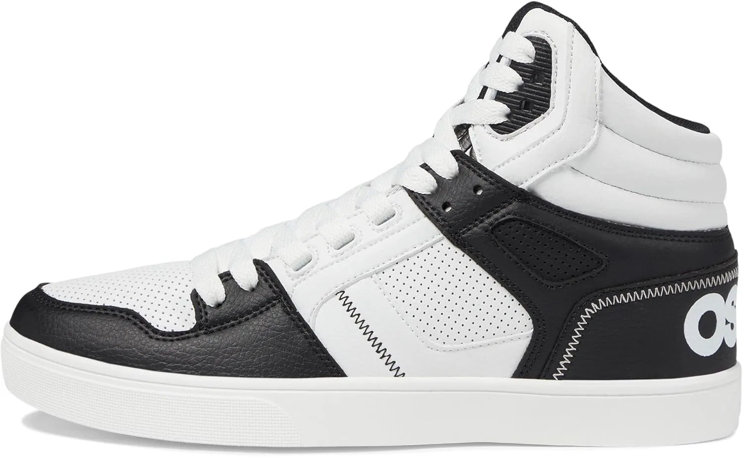 Кроссовки для скейтбординга Osiris Clone, Black/White/Black — фото 4
