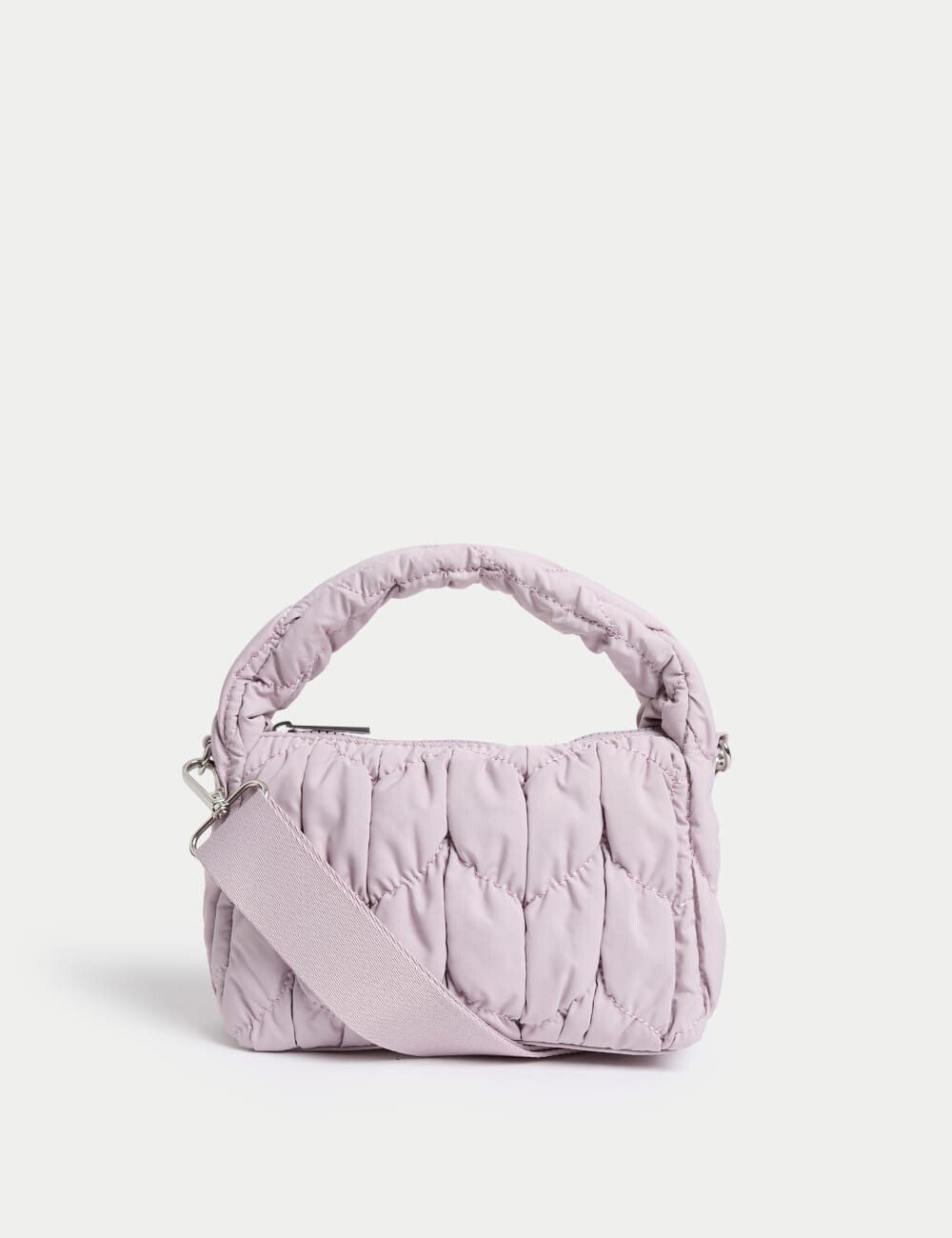 

Стеганая мини-сумка через плечо Marks & Spencer, цвет Lavender