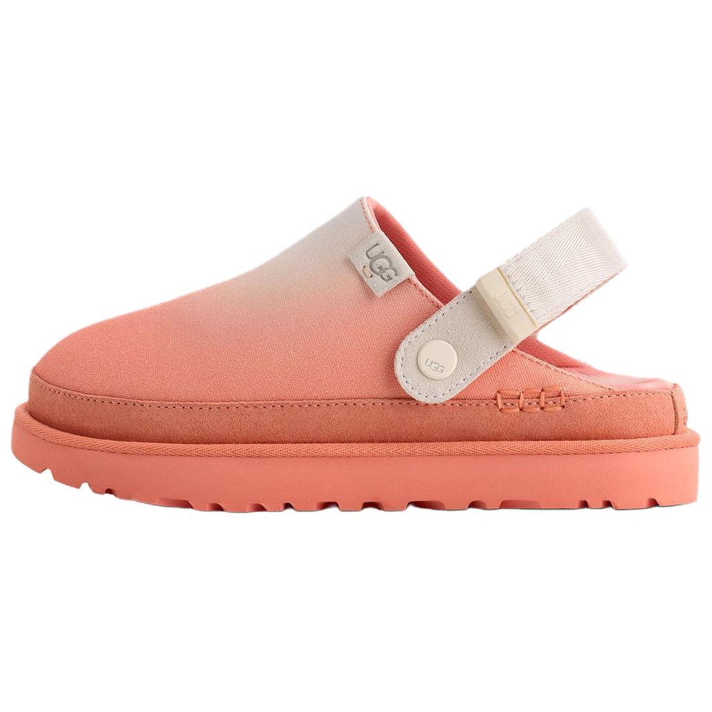 UGG Сандалии Goldenstar Clog EVA с закрытым носком, устойчивые к истиранию, женские, цвет: розовый