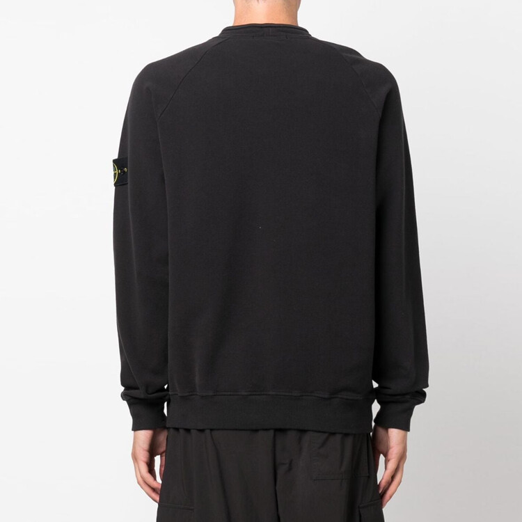 Толстовка классическая Stone Island Men, черный — фото 3