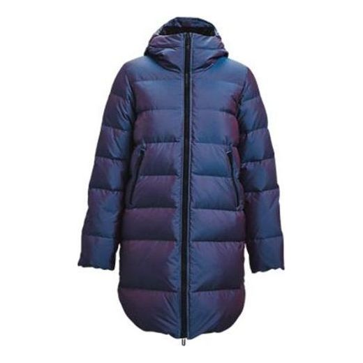 

Куртка coldgear infrared down iridescent parka 'navy blue' Under Armour, синий