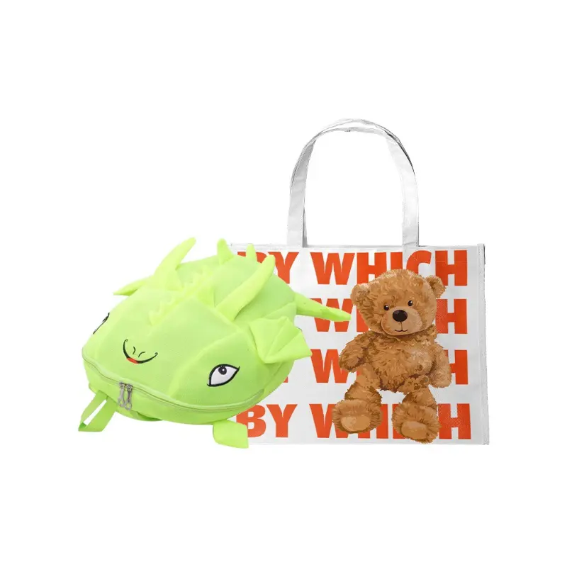 

Bywhich Полиэстеровый рюкзак унисекс зеленый черный, Green 2